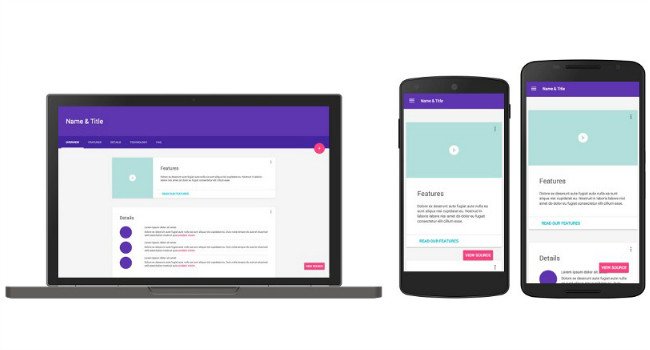 Material Design Lite - Diseño Web
